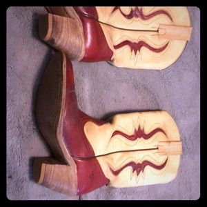 Frye 6 1/2 vintage cowboy boots